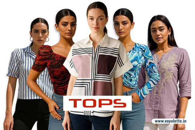 Trendy women's tops wholesale collection, Bulk fashion tops for girls and women, Stylish cotton tops for resellers, Printed casual tops wholesale supplier India, Designer tops for women in bulk, Wholesale short sleeve tops for girls, Chic party wear tops for retailers, Summer fashion tops wholesale online, Office wear tops for women – bulk supply, Trendy western tops for girls wholesale