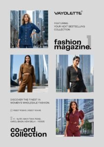 Stylish women’s coord set with top and bottom