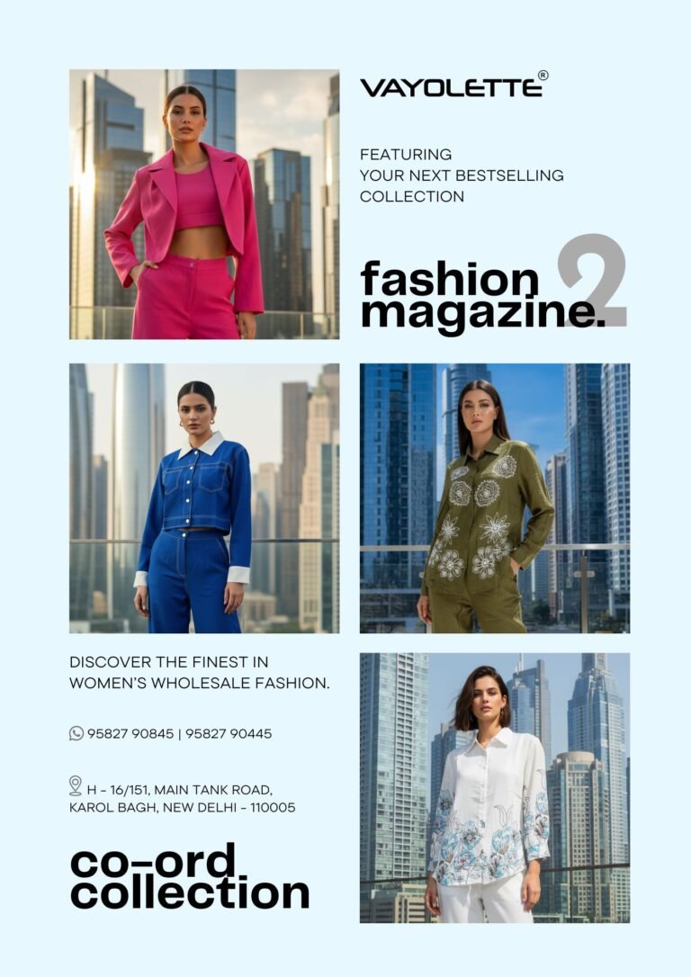 Trendy women’s co-ord set for wholesale buyers