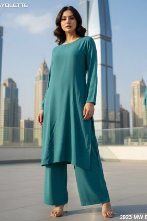 women kurti co-ord set, solid kurti co-ord set with pants, ladies kurti pant co-ord, wholesale kurti co-ord set, boutique kurti co-ord collection