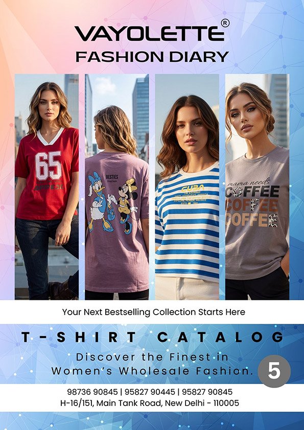 Women’s t-shirt wholesale collection
