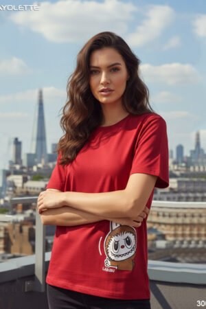 women printed cotton t-shirt, graphic t-shirt for women, casual women t-shirt wholesale, women cotton t-shirt manufacturer