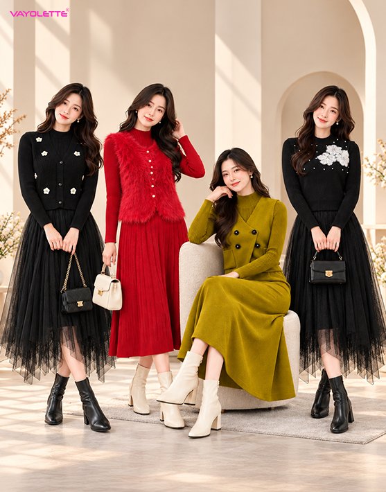 Wholesale winter dresses for women